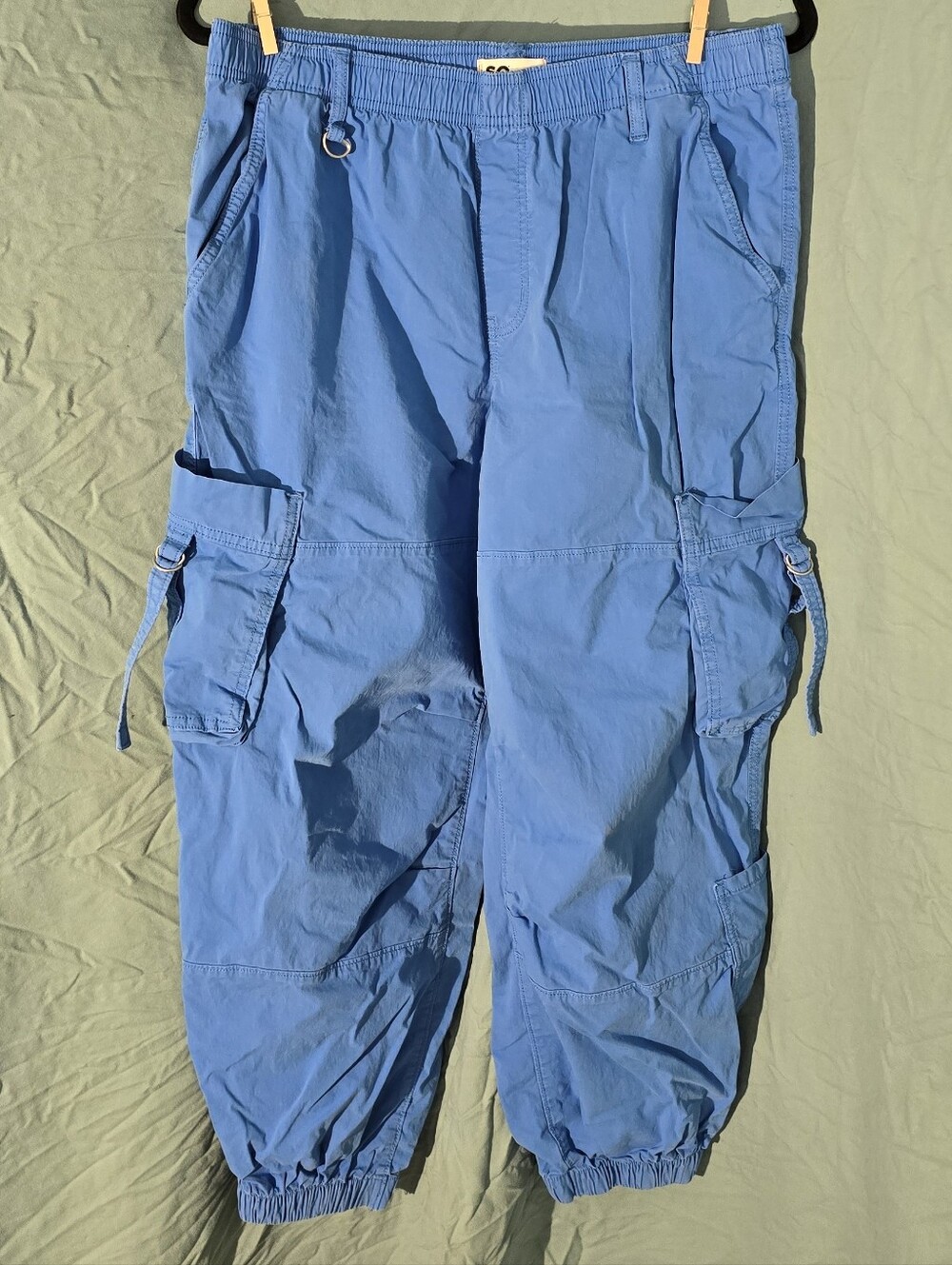 SO Blue 2000s Cargo Style Pants